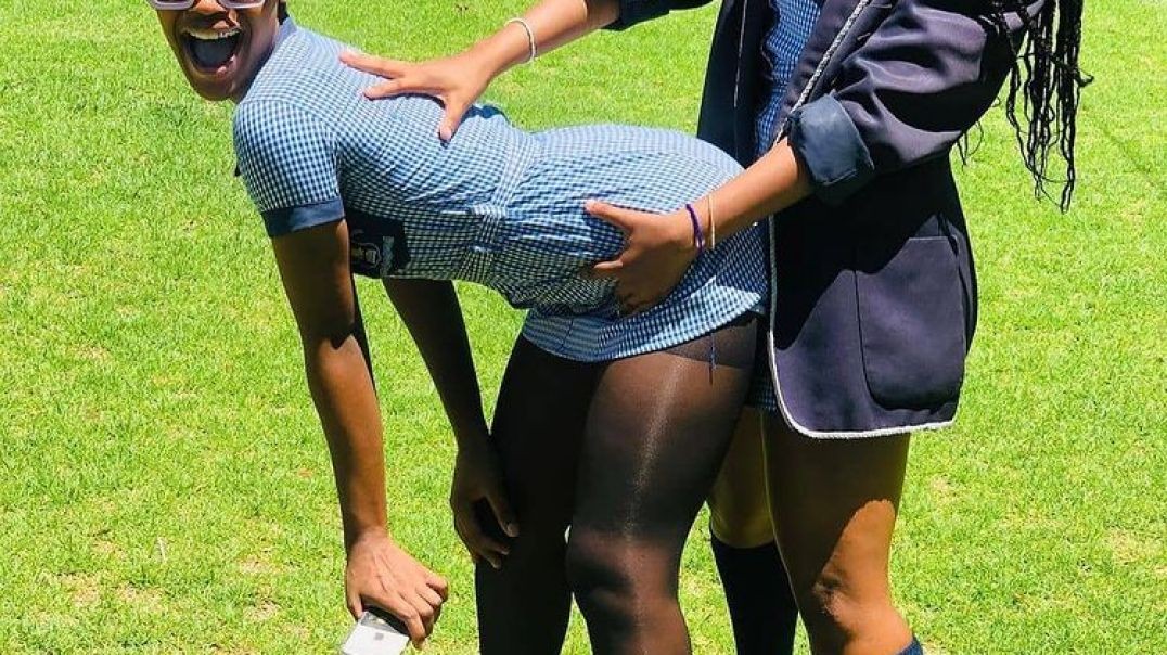 ⁣Mzansi kids on school uniform