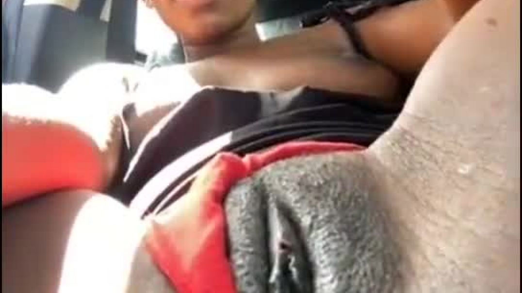 ⁣Horny in the car