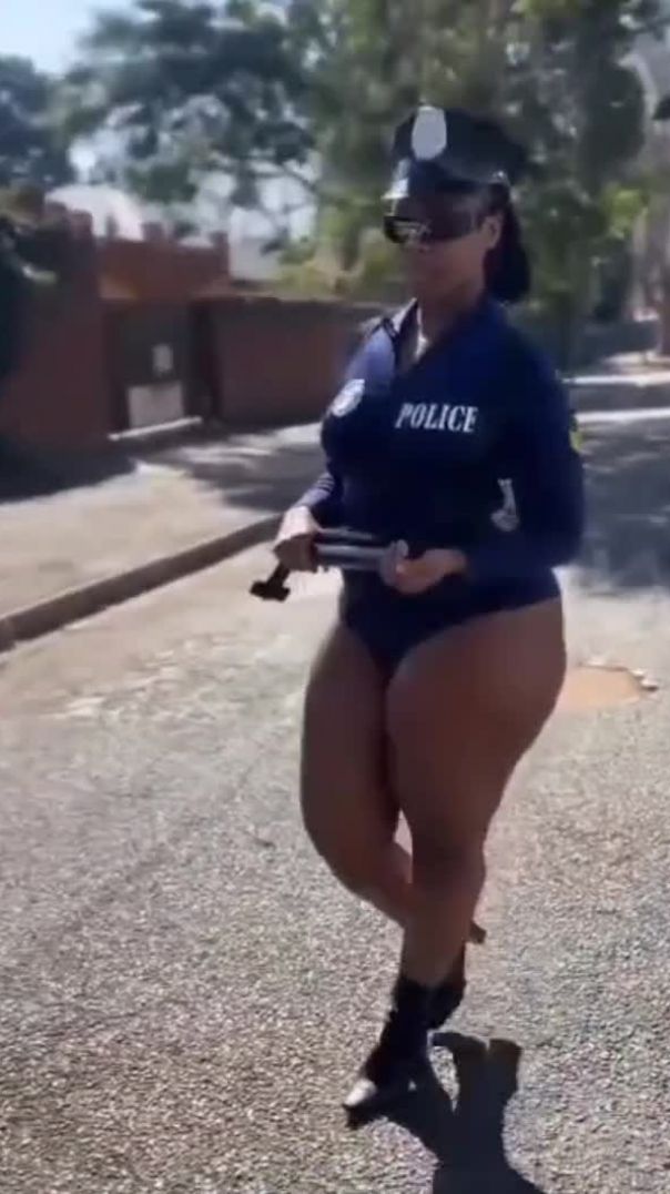 Police twerk