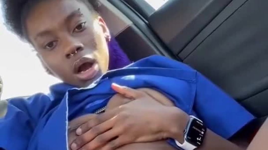 ⁣school gal horny in scholar transport