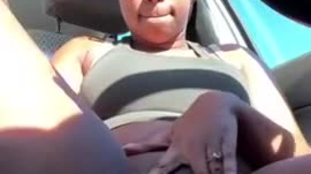Creampy in the car