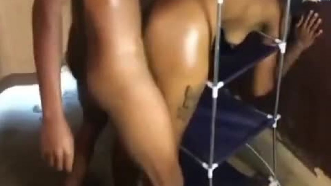 ⁣Doggy on portable walldrobe