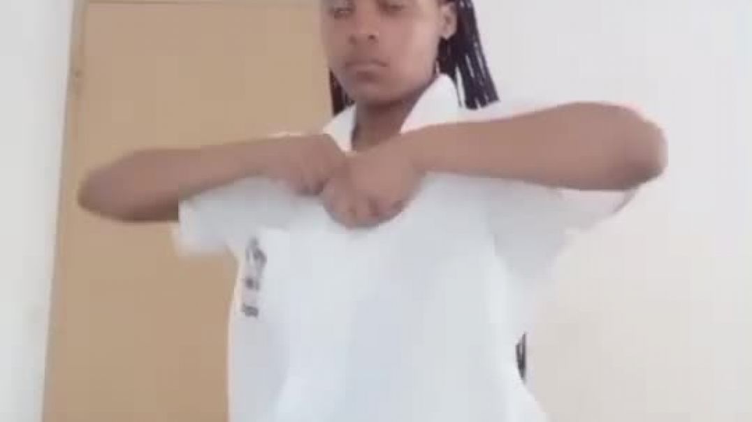 Teen gets home from school and strips for her fans