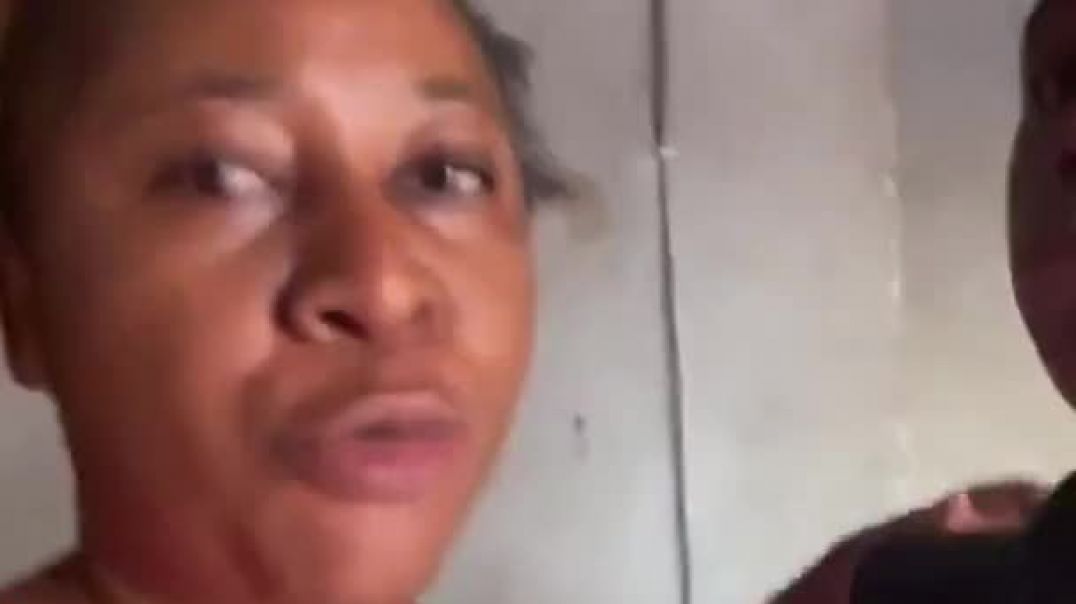 mother and son before going to school